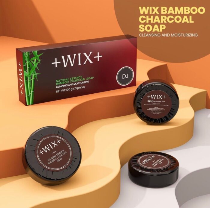 Wix bamboo charcoal soap