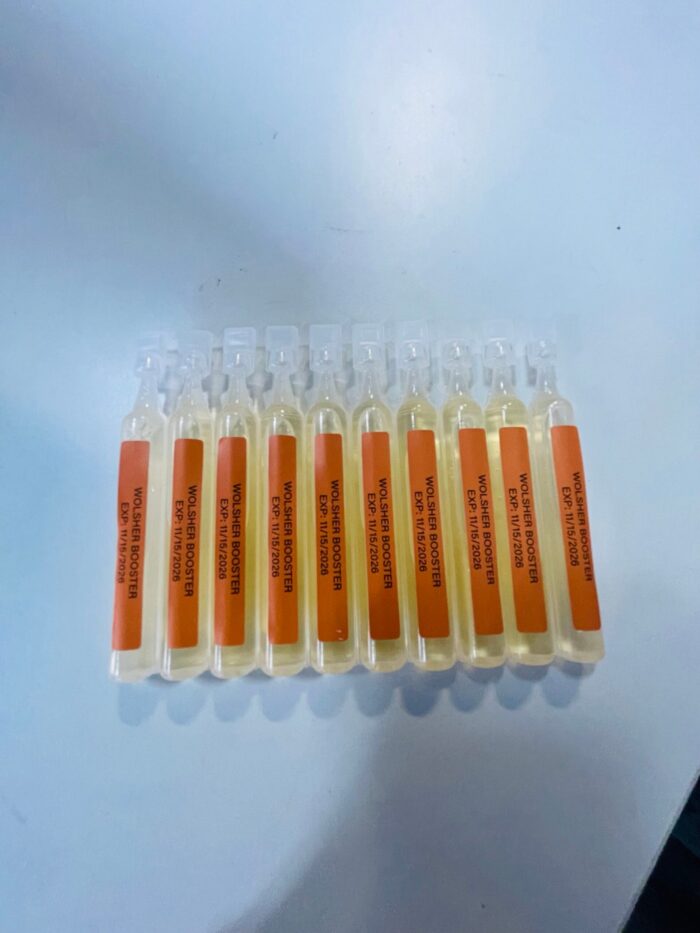 Wolsher booster 3pcs bottle